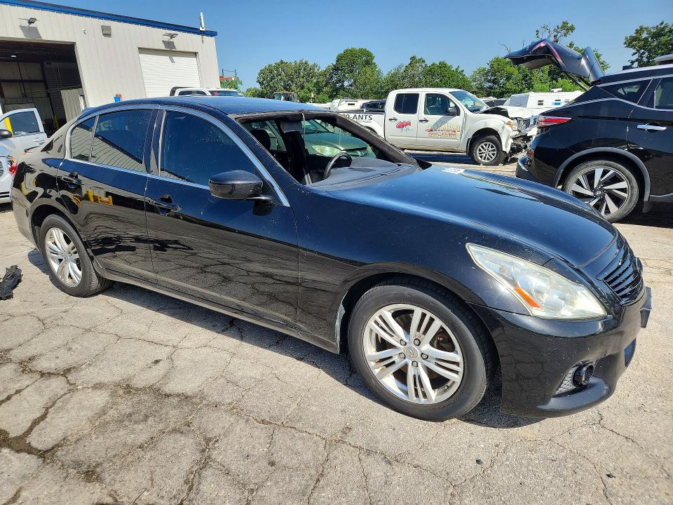2011 Infiniti G37 Sedan მანქანა იყიდება აუქციონზე, vin: JN1CV6ARXBM409863, აუქციონის ნომერი: 58380296