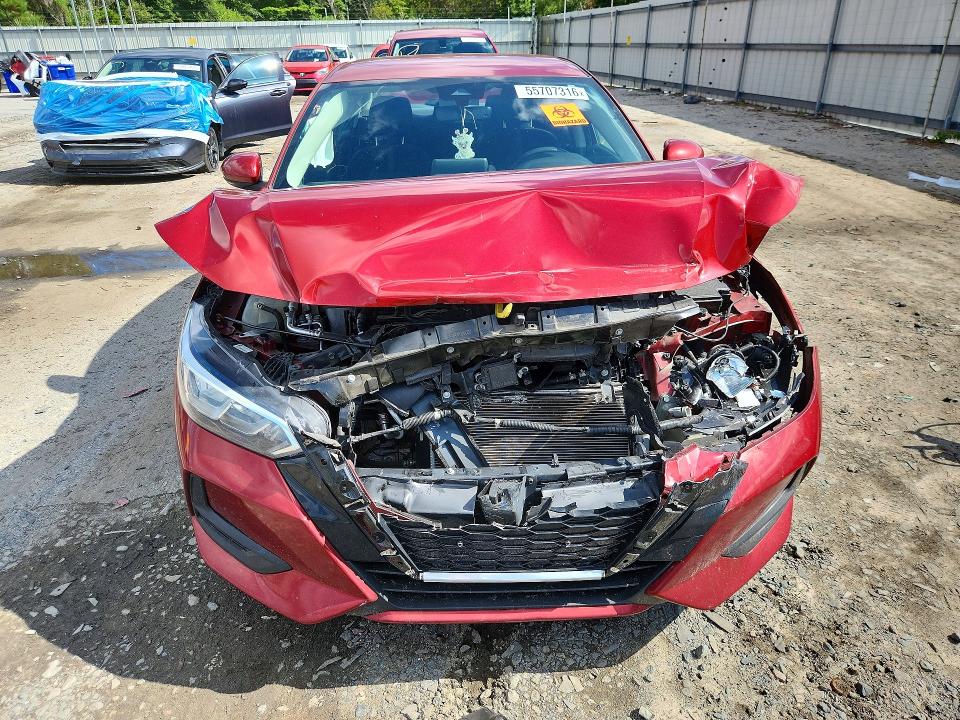 2020 Nissan Sentra მანქანა იყიდება აუქციონზე, vin: 3N1AB8CVXLY284075, აუქციონის ნომერი: 55707316