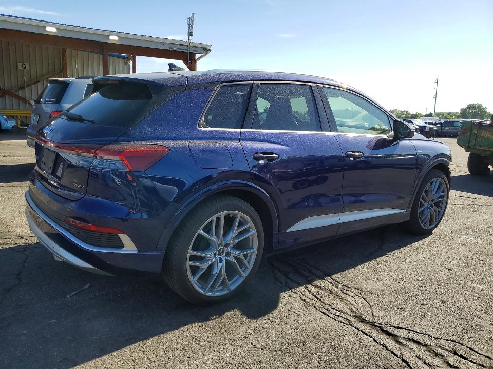 2025 Audi Q4 E-tron მანქანა იყიდება აუქციონზე, vin: WA1LUBFZ8SP043833, აუქციონის ნომერი: 56331916