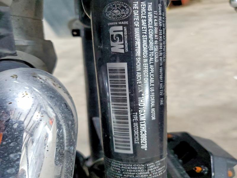 2017 Harley-davidson Fxdb მანქანა იყიდება აუქციონზე, vin: 1HD1GXM1XHC309270, აუქციონის ნომერი: 57964846