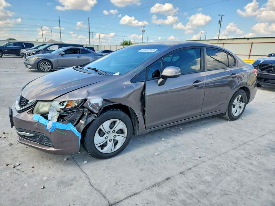 57487366 :رقم المزاد ، 19XFB2F59DE201458 vin ، 2013 Honda Civic مزاد بيع