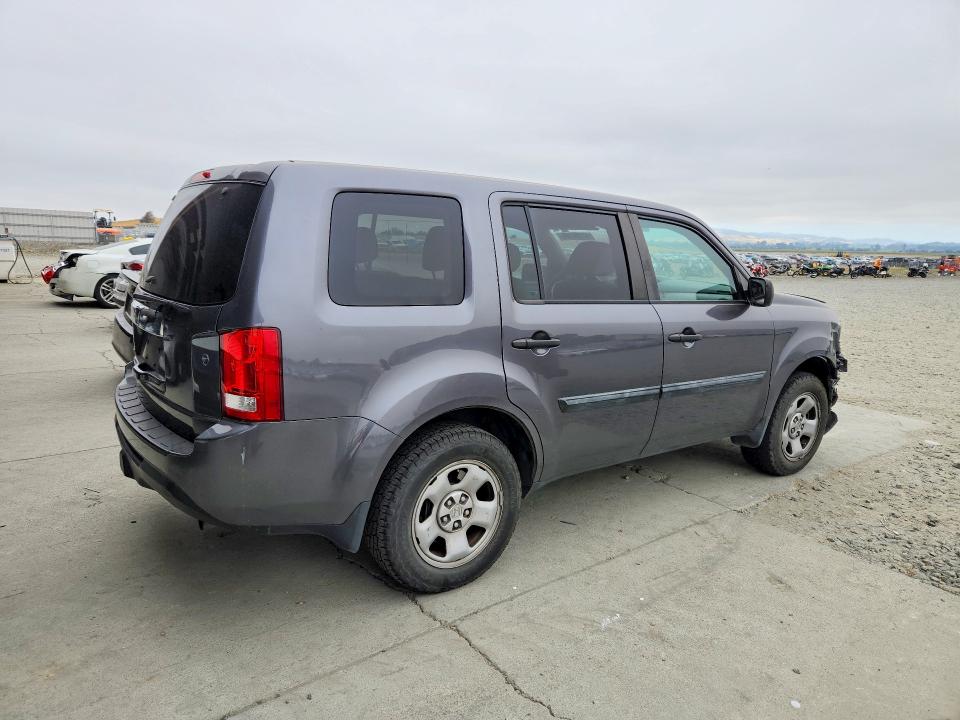 57186106 :رقم المزاد ، 5FNYF3H2XEB020967 vin ، 2014 Honda Pilot مزاد بيع