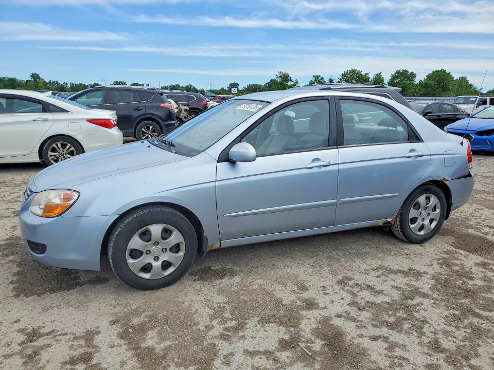 Продажа на аукционе авто 2008 Kia Spectra, vin: KNAFE121885528243, номер лота: 57258136