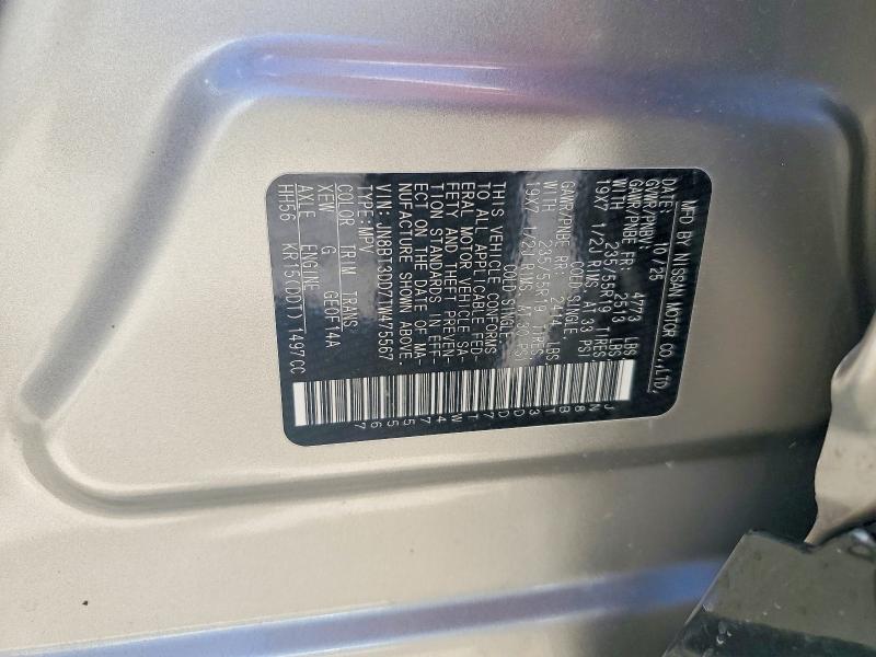 Aukcja sprzedaży 2026 Nissan Rogue, vin: JN8BT3DD7TW475567, numer aukcji: 57077706