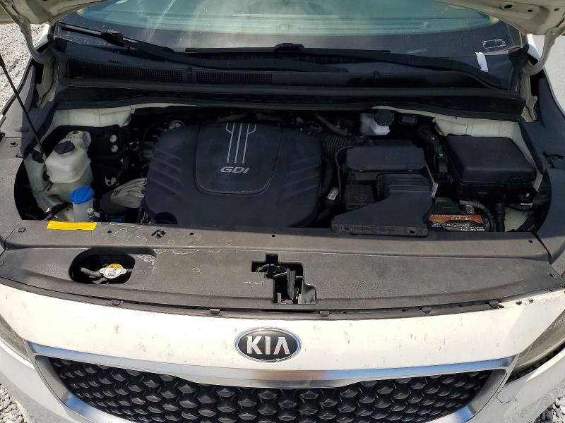 2016 Kia Sedona მანქანა იყიდება აუქციონზე, vin: KNDMC5C13G6147057, აუქციონის ნომერი: 58631586