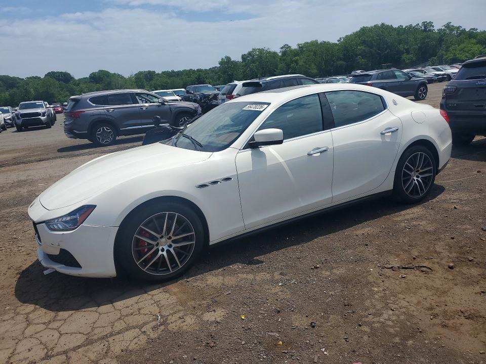 2016 Maserati Ghibli მანქანა იყიდება აუქციონზე, vin: ZAM57RTA0G1165976, აუქციონის ნომერი: 56478226