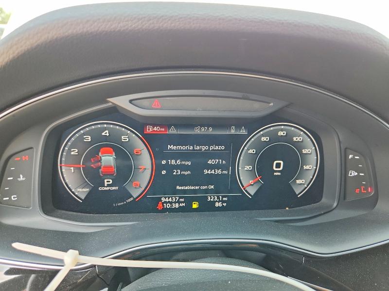 57831476 :رقم المزاد ، WA1AVAF1XKD019768 vin ، 2019 Audi Q8 مزاد بيع