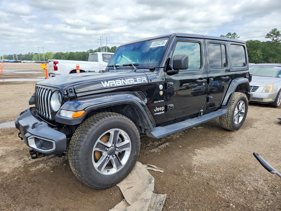 55592216 :رقم المزاد ، 1C4HJXEG7LW296294 vin ، 2020 Jeep Wrangler Unlimited مزاد بيع