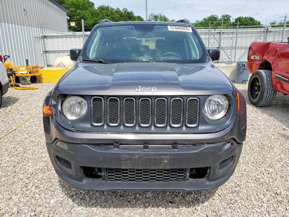 2018 Jeep Renegade მანქანა იყიდება აუქციონზე, vin: ZACCJBAB4JPH35663, აუქციონის ნომერი: 57846926
