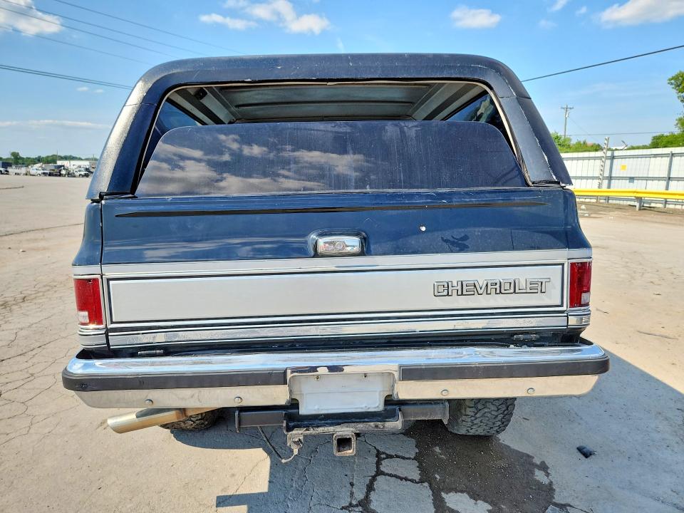 Aukcja sprzedaży 1987 Chevrolet Blazer, vin: 1GNEV18K1HF174369, numer aukcji: 58627116
