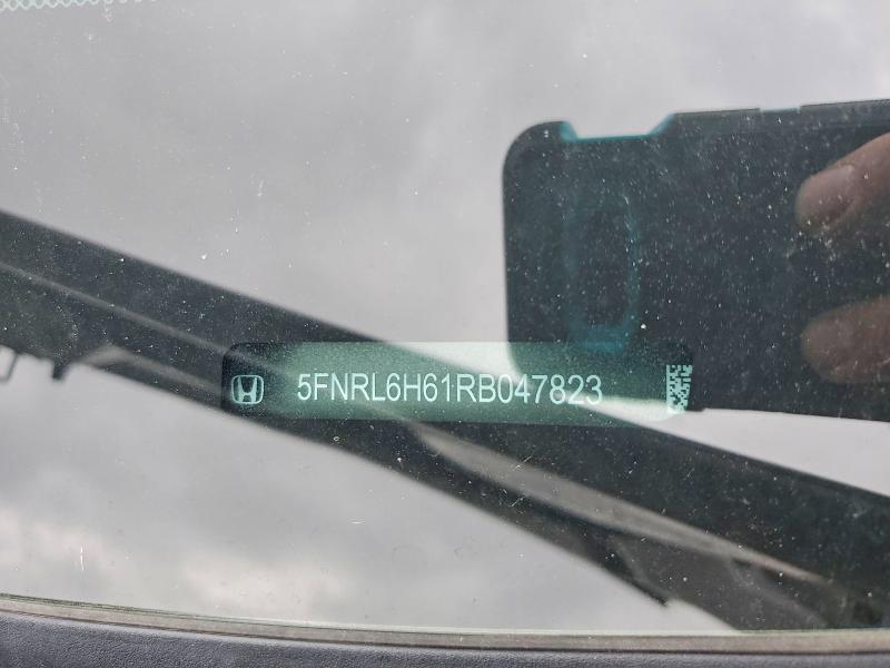 58955016 :رقم المزاد ، 5FNRL6H61RB047823 vin ، 2024 Honda Odyssey مزاد بيع