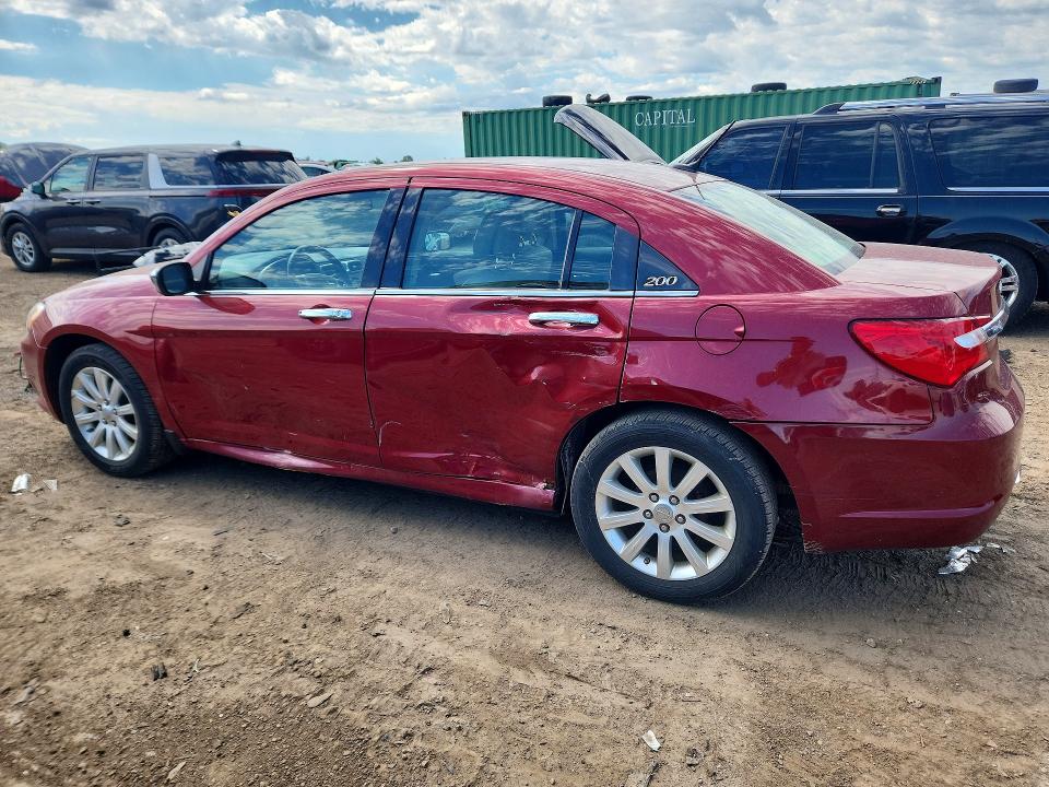 56876066 :رقم المزاد ، 1C3CCBCG5DN504744 vin ، 2013 Chrysler 200 مزاد بيع
