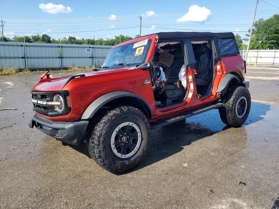 2023 Ford Bronco მანქანა იყიდება აუქციონზე, vin: 1FMEE5DP7PLB20684, აუქციონის ნომერი: 57049786