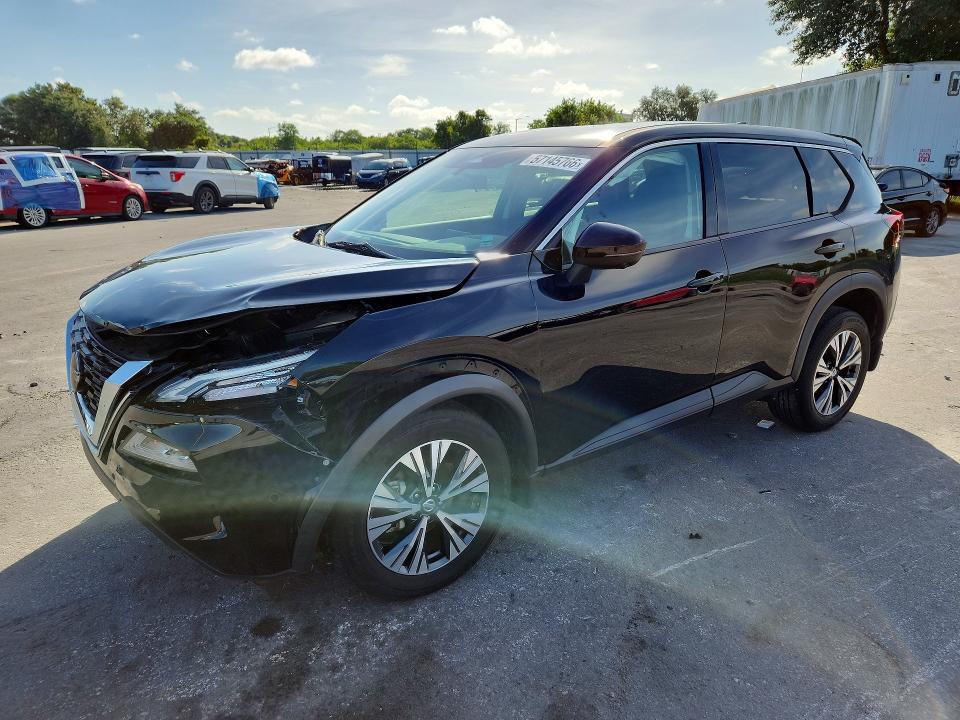 2021 Nissan Rogue მანქანა იყიდება აუქციონზე, vin: 5N1AT3BA1MC841411, აუქციონის ნომერი: 57145766