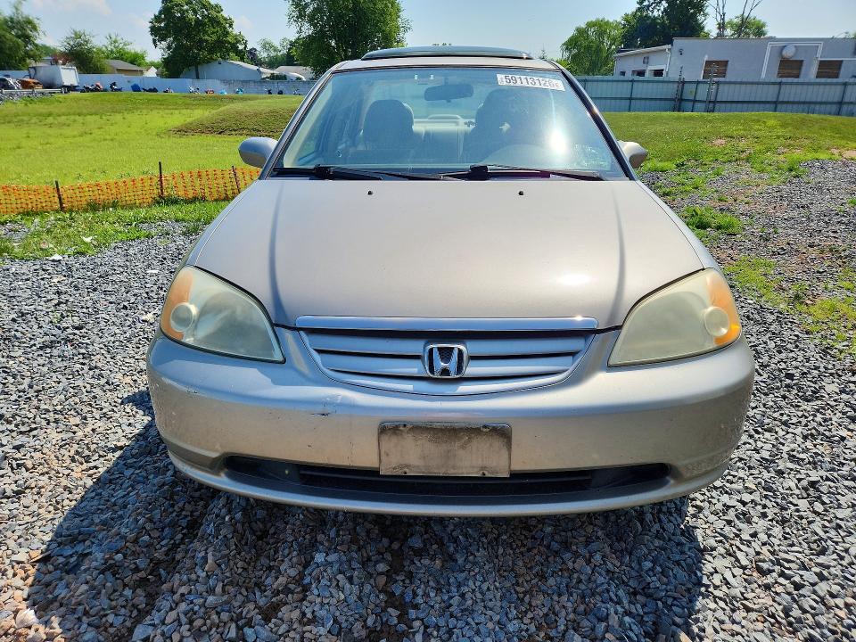 59113126 :رقم المزاد ، 2HGES26783H530797 vin ، 2003 Honda Civic مزاد بيع