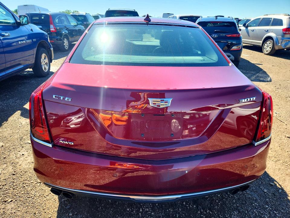 2017 Cadillac Ct6 მანქანა იყიდება აუქციონზე, vin: 1G6KH5R60HU148906, აუქციონის ნომერი: 56671946
