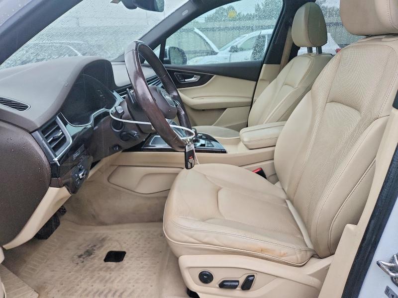 2017 Audi Q7 მანქანა იყიდება აუქციონზე, vin: WA1LAAF79HD035297, აუქციონის ნომერი: 57390206