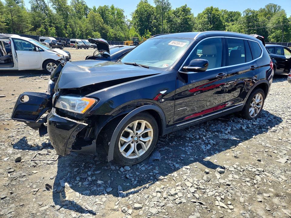 Aukcja sprzedaży 2013 Bmw X3, vin: 5UXWX9C53D0D00012, numer aukcji: 56429676