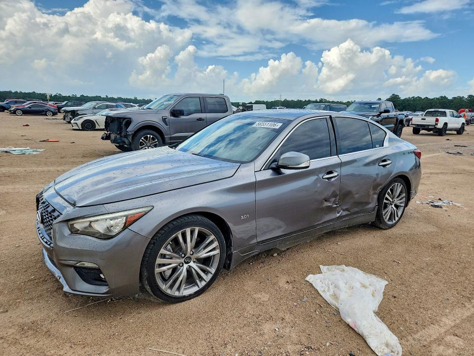 Продажа на аукционе авто 2018 Infiniti Q50, vin: JN1EV7AP9JM361252, номер лота: 56551106
