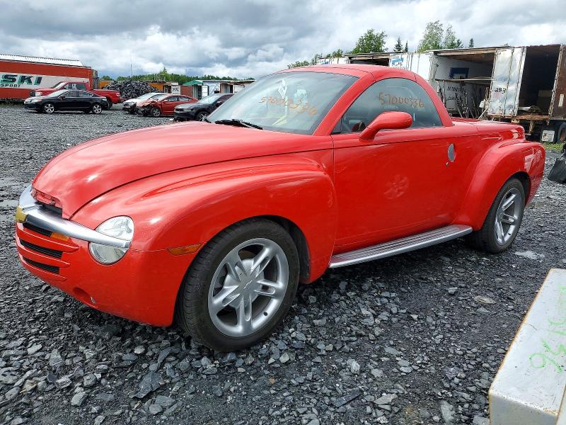 Продажа на аукционе авто 2003 Chevrolet Ssr, vin: 1GCES14P63B101792, номер лота: 57000336