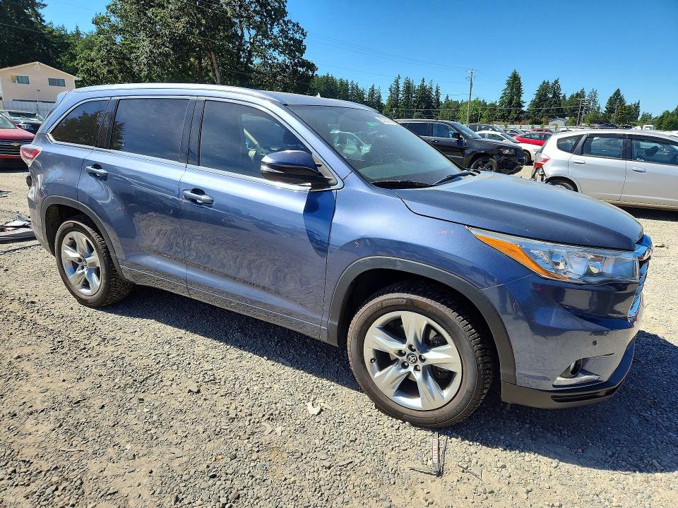 2016 Toyota Highlander მანქანა იყიდება აუქციონზე, vin: 5TDYKRFH8GS180771, აუქციონის ნომერი: 57200276