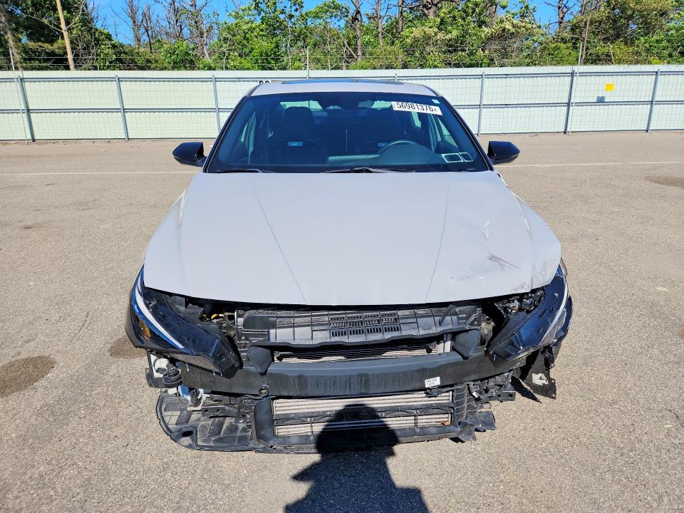 2022 Hyundai Elantra N მანქანა იყიდება აუქციონზე, vin: KMHLW4AK8NU005302, აუქციონის ნომერი: 56981376