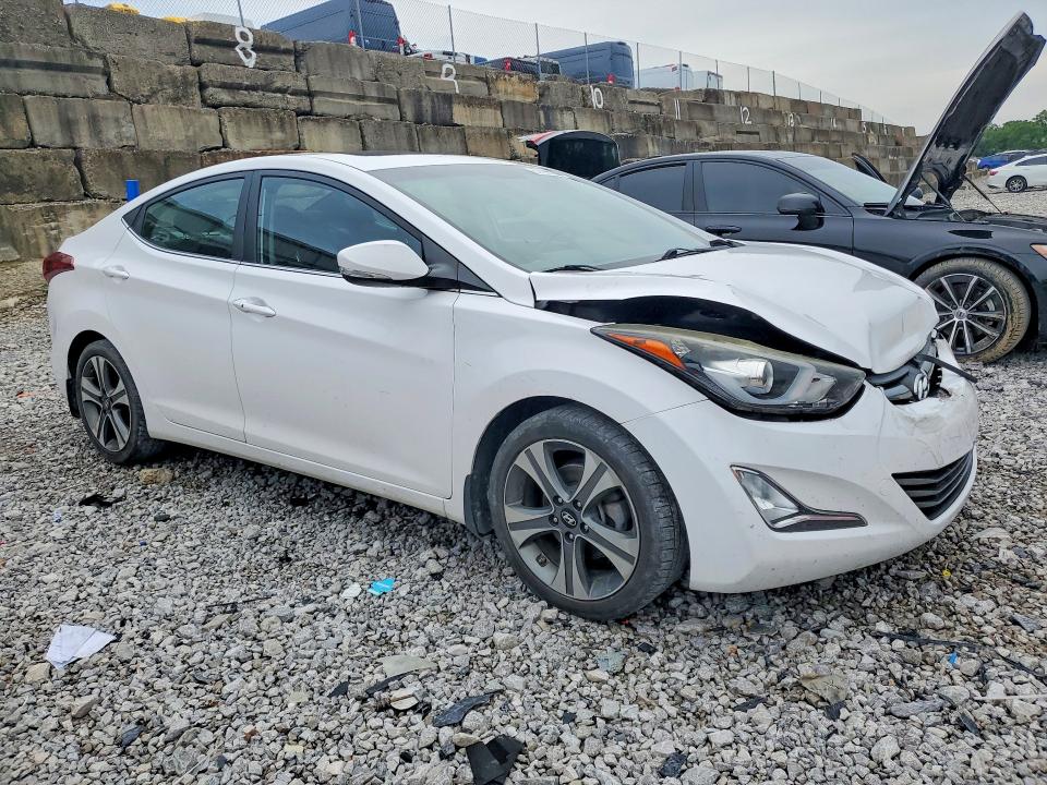 2016 Hyundai Elantra მანქანა იყიდება აუქციონზე, vin: KMHDH4AH4GU511652, აუქციონის ნომერი: 57496106