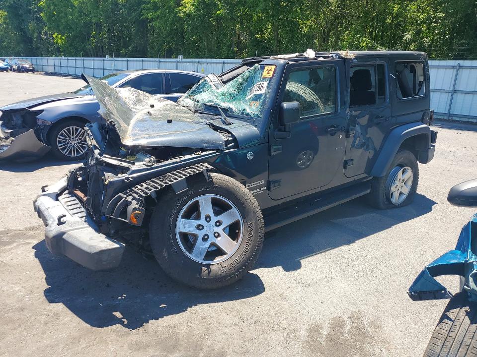 2017 Jeep Wrangler Unlimited მანქანა იყიდება აუქციონზე, vin: 1C4BJWDG7HL581295, აუქციონის ნომერი: 58507266