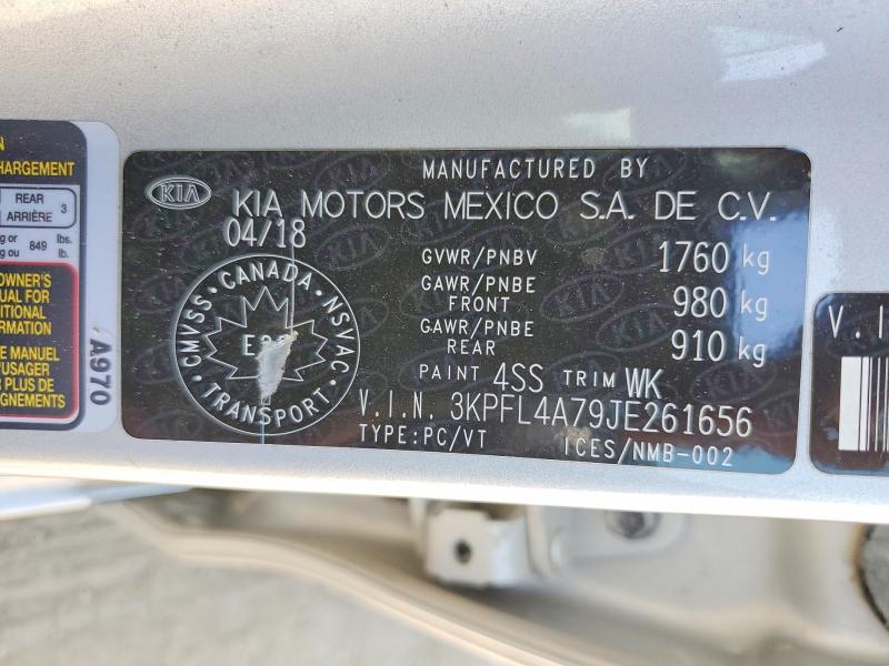 Продажа на аукционе авто 2018 Kia Forte, vin: 3KPFL4A79JE261656, номер лота: 56140886