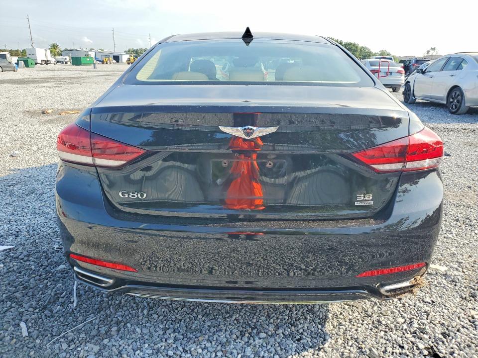 2018 Genesis G80 მანქანა იყიდება აუქციონზე, vin: KMHGN4JE4JU275412, აუქციონის ნომერი: 73344485