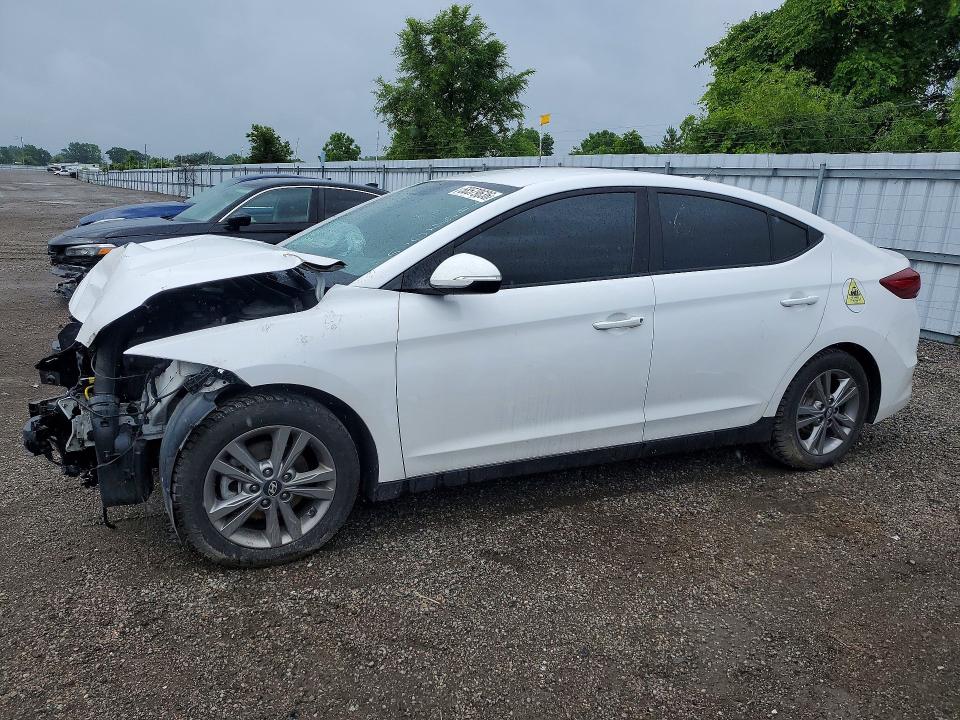Auction sale of the 2018 Hyundai Elantra, vin: KMHD84LF1JU448206, lot number: 58579636