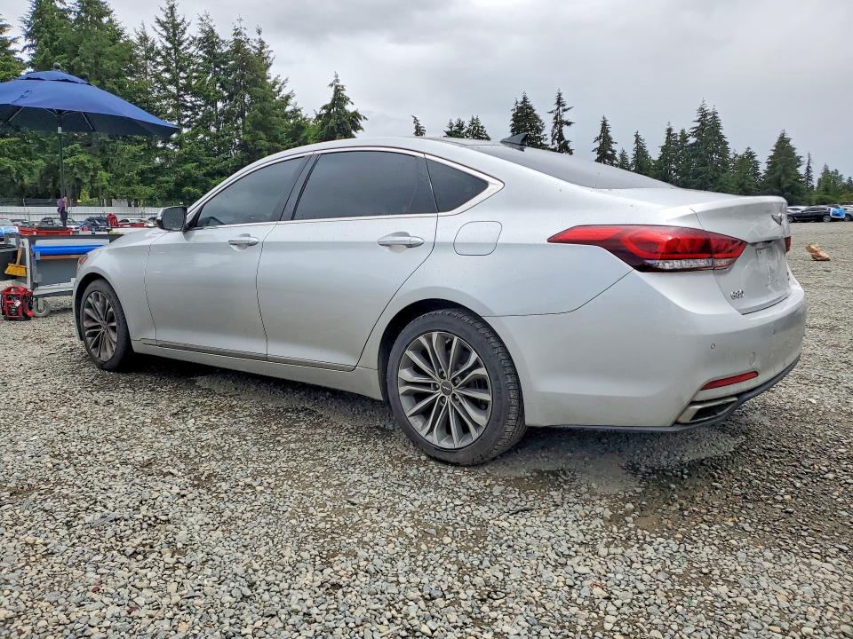 2017 Genesis G80 მანქანა იყიდება აუქციონზე, vin: KMHGN4JE6HU185236, აუქციონის ნომერი: 56275436