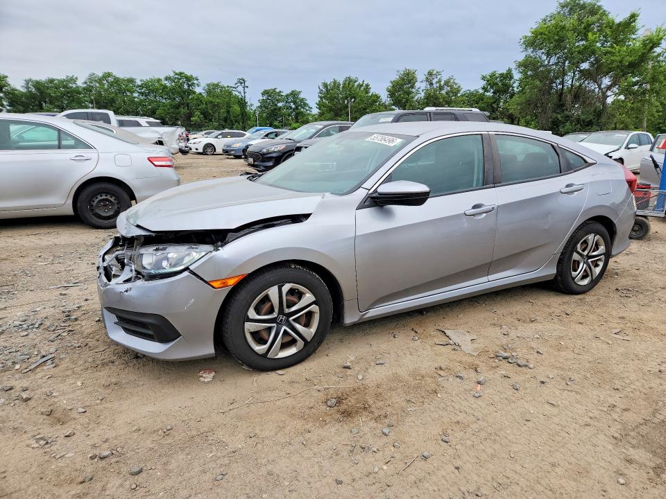 Продажа на аукционе авто 2017 Honda Civic, vin: 19XFC2F55HE059077, номер лота: 55786496