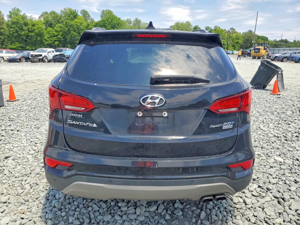 2017 Hyundai Santa Fe Sport მანქანა იყიდება აუქციონზე, vin: 5XYZW4LA6HG464370, აუქციონის ნომერი: 57831646