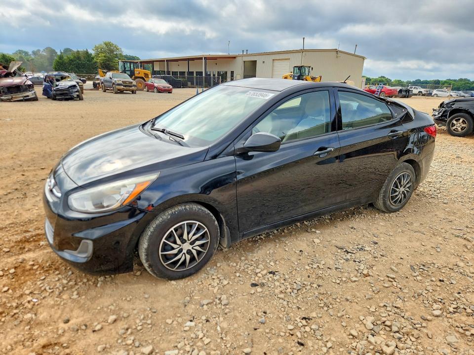57653946 :رقم المزاد ، KMHCT4AEXHU341265 vin ، 2017 Hyundai Accent مزاد بيع