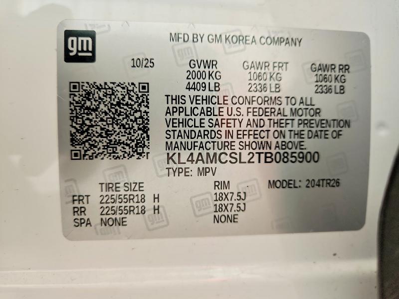 Продажа на аукционе авто 2026 Buick Encore Gx, vin: KL4AMCSL2TB085900, номер лота: 58386256