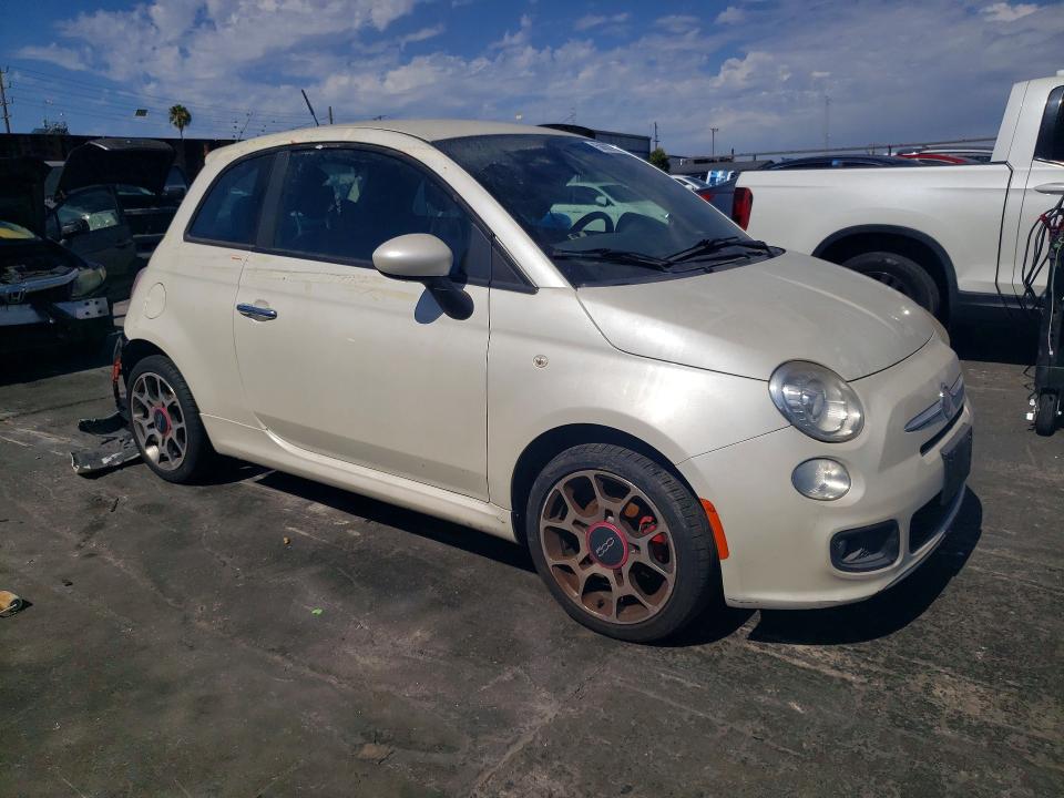 Продажа на аукционе авто 2012 Fiat 500, vin: 3C3CFFBR5CT212253, номер лота: 58637506