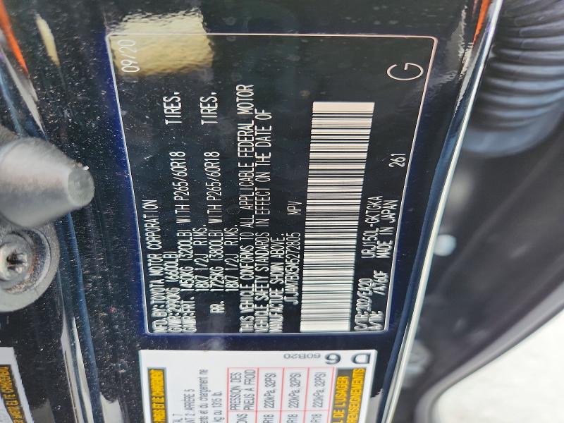 Aukcja sprzedaży 2021 Lexus Gx, vin: JTJAM7BX5M5272805, numer aukcji: 58636896