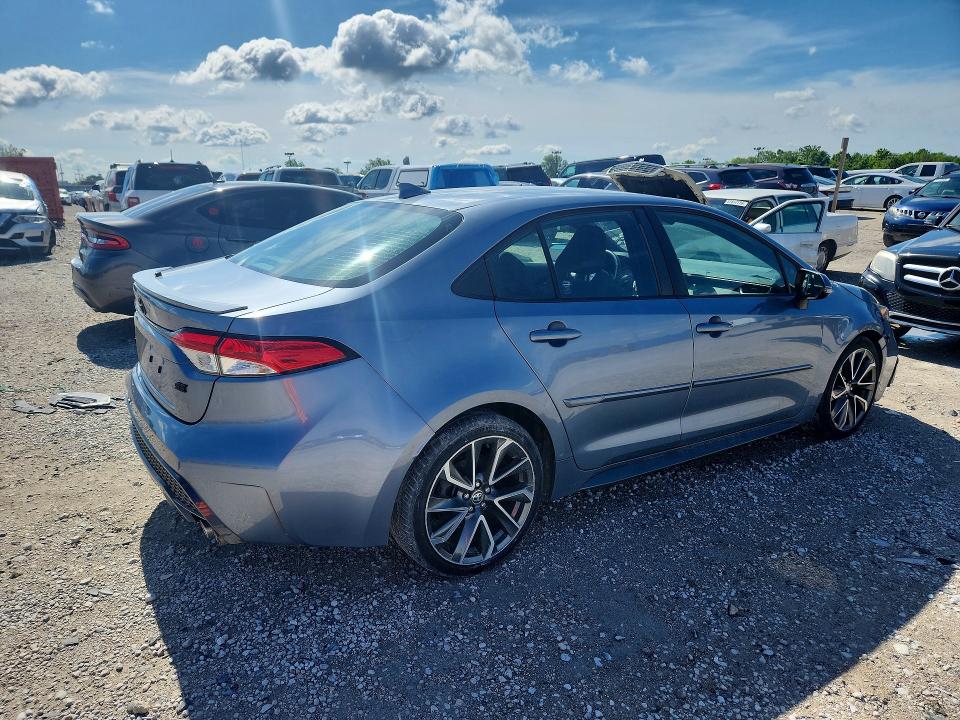 2021 Toyota Corolla მანქანა იყიდება აუქციონზე, vin: 5YFS4MCE1MP095577, აუქციონის ნომერი: 57867326