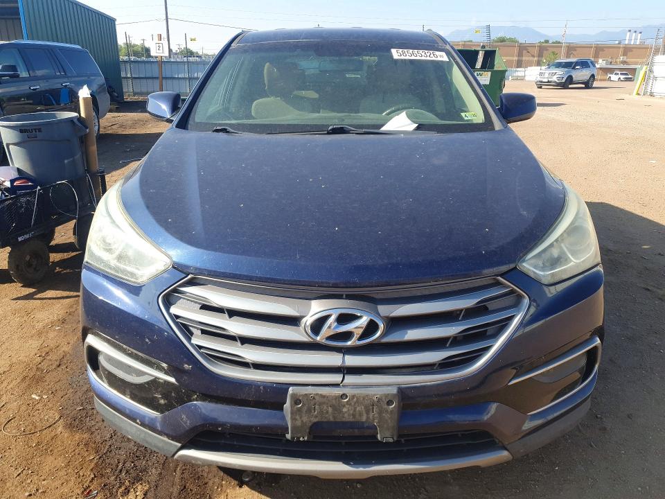 2017 Hyundai Santa Fe Sport მანქანა იყიდება აუქციონზე, vin: 5XYZT3LB7HG465684, აუქციონის ნომერი: 58565326