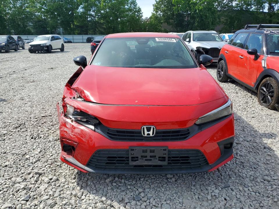 55596566 :رقم المزاد ، 2HGFE2F51NH510629 vin ، 2022 Honda Civic مزاد بيع