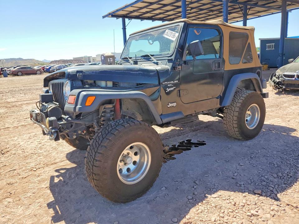 Продаж на аукціоні авто 1999 Jeep Wrangler / Tj, vin: 1J4FY19S0XP403176, номер лоту: 56328196