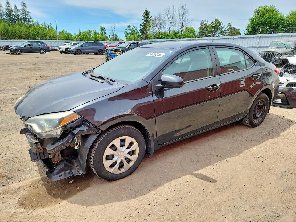 58418016 :رقم المزاد ، 2T1BURHE4FC375504 vin ، 2015 Toyota Corolla مزاد بيع