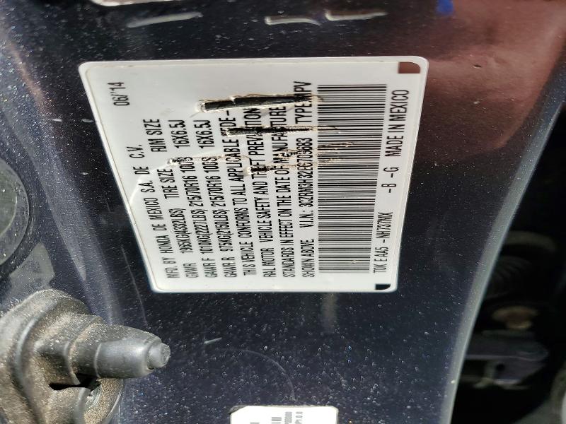 Продаж на аукціоні авто 2014 Honda Cr-v, vin: 3CZRM3H32EG709683, номер лоту: 56353546