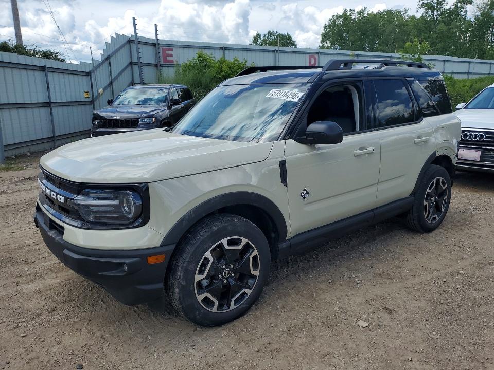 2024 Ford Bronco Sport მანქანა იყიდება აუქციონზე, vin: 3FMCR9C67RRF19272, აუქციონის ნომერი: 57918496