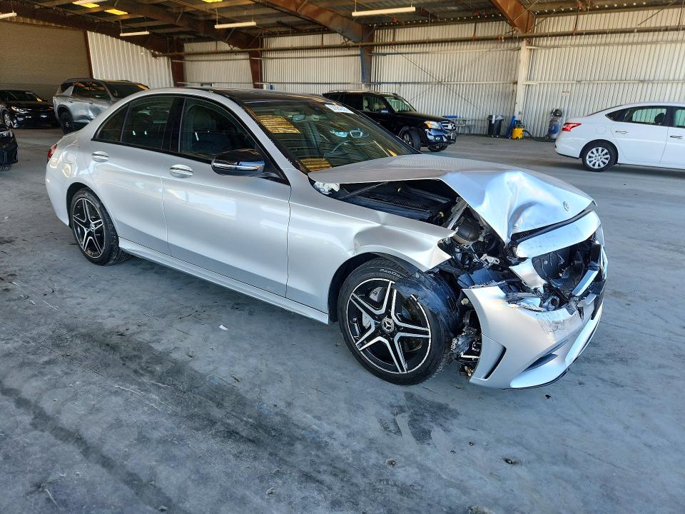 2020 Mercedes-benz C მანქანა იყიდება აუქციონზე, vin: W1KWF8EB3LR579783, აუქციონის ნომერი: 57084226