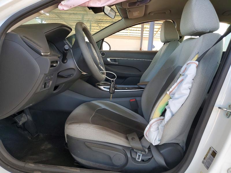56081586 :رقم المزاد ، 5NPEG4JAXMH128139 vin ، 2021 Hyundai Sonata مزاد بيع