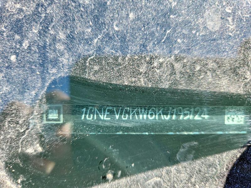 2019 Chevrolet Traverse მანქანა იყიდება აუქციონზე, vin: 1GNEVGKW6KJ195124, აუქციონის ნომერი: 56109986