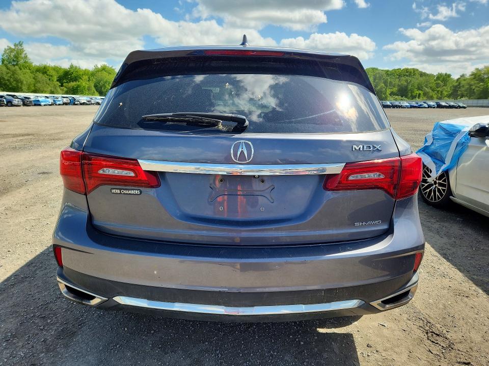55078376 :رقم المزاد ، 5FRYD4H50HB013423 vin ، 2017 Acura Mdx مزاد بيع