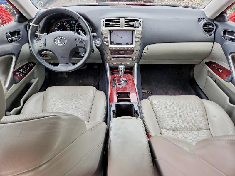 58068316 :رقم المزاد ، JTHBK262882072926 vin ، 2008 Lexus Is مزاد بيع